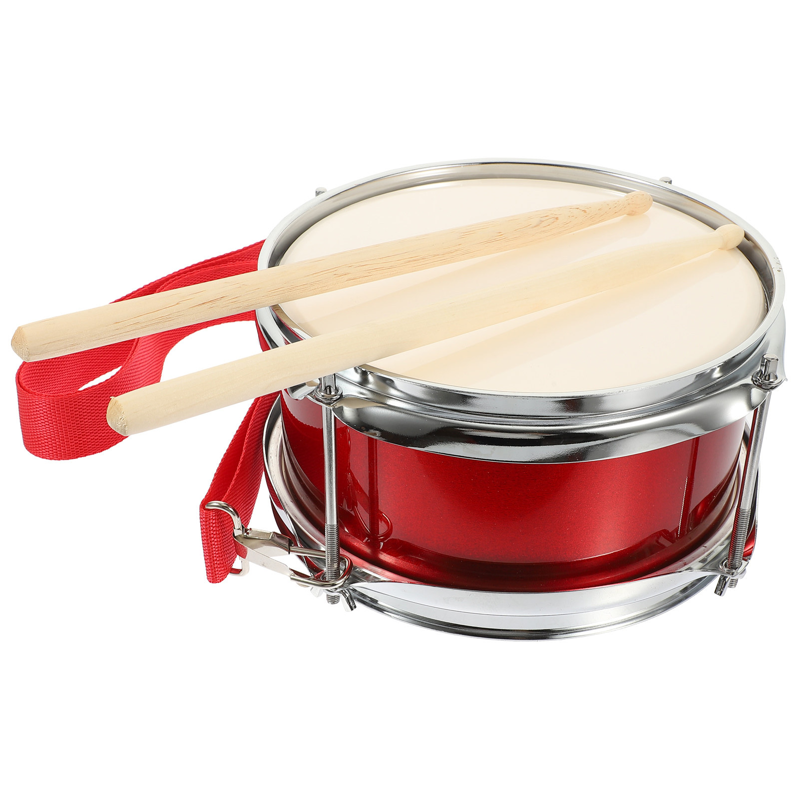 Musical Instruments Easy - 1セット子供用スネアドラム金属製パーカッション楽器簡単演奏音楽ツールリズムと自信を育むスネアドラムキット