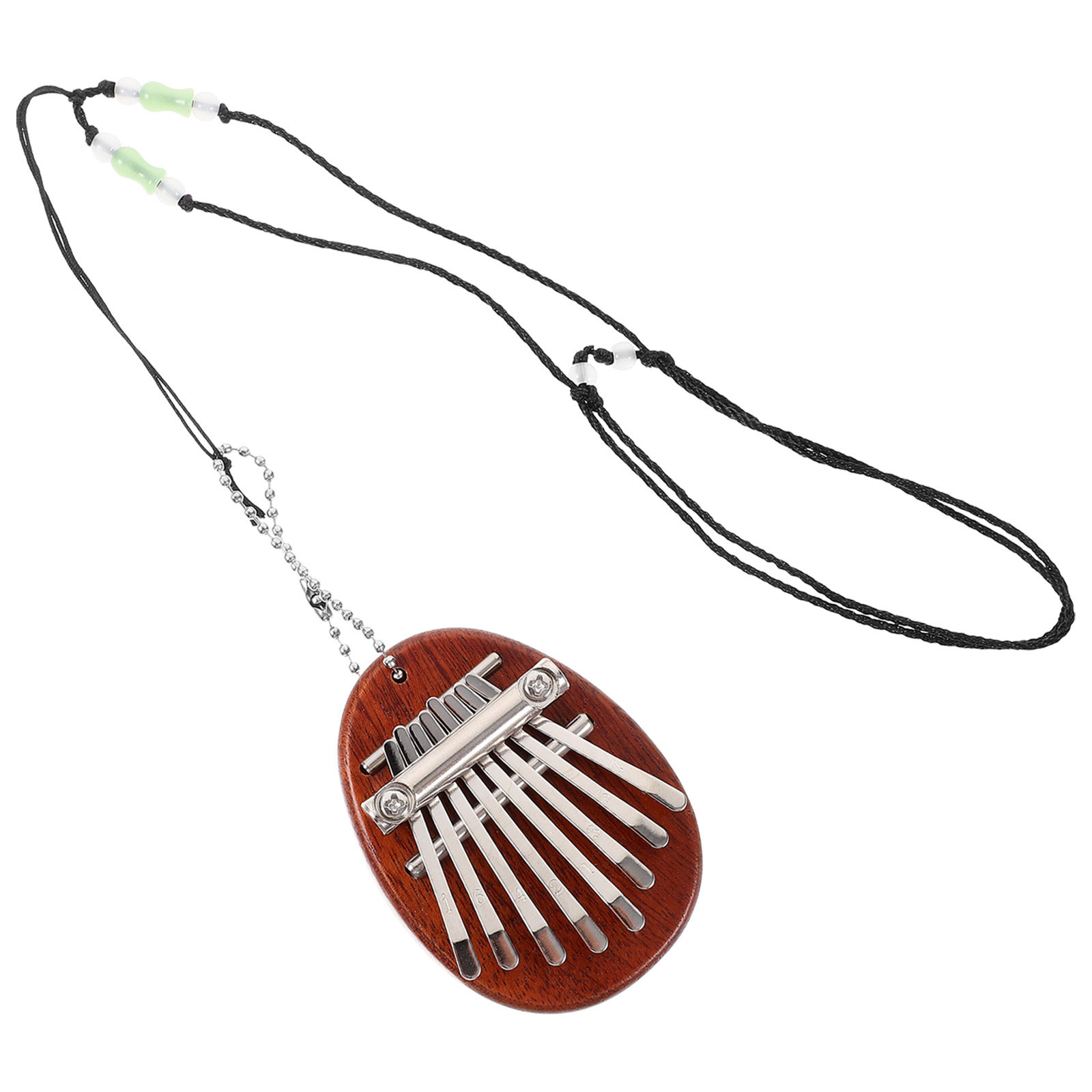 Musical Instruments Easy - 1 セット 8 キーミニカリンバ親指ピアノ無垢材フィンガーピアノ軽量簡単演奏ポータブル楽器毎日の使用に