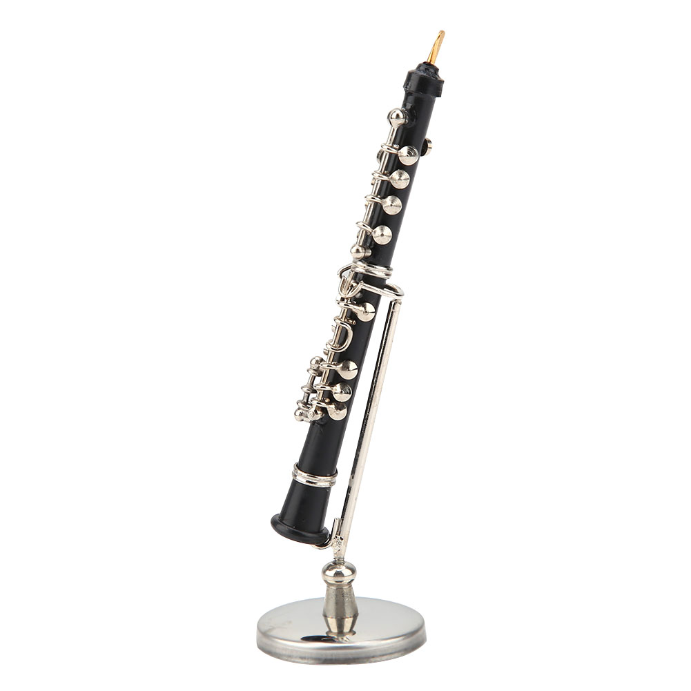 Musical Instrument Oboe - ミニチュア,金属製の楽器,装飾品,デスクの装飾