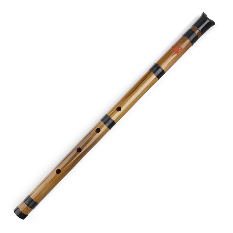 Shakuhachi Bamboo Flute - 竹製縦笛、鍵尺八、バッグ付き木管楽器、楽器、5穴、初心者に最適