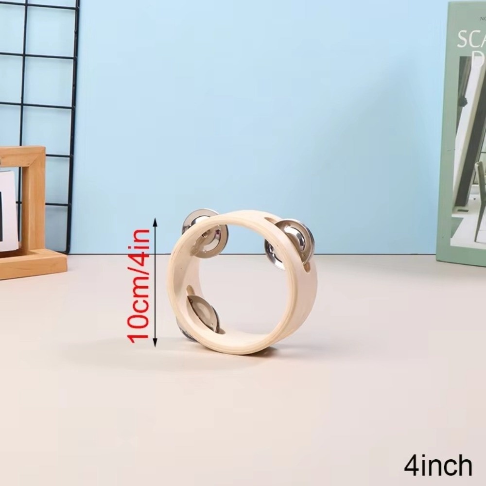 Ocean Drum Wave - 新しい4/6/7/8/10インチハンドドラム、シングルローオルフ楽器、木製タンバリン、木製リング、手回しベル、教育用