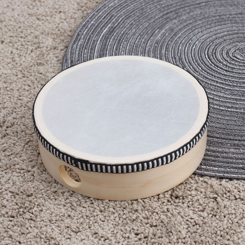 おもちゃ 4/6/8/10 インチ木製ハンドドラムハンドヘル - Musical Instrument With Hand のレビューと価格