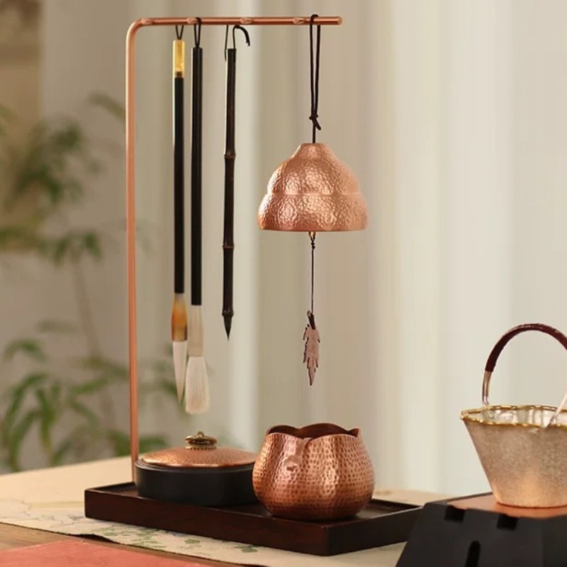 純銅製ウィンドチャイム 瞑想用リラックスベル ヨガサウンドヒ - Musical Instrument Chimes のレビューと価格