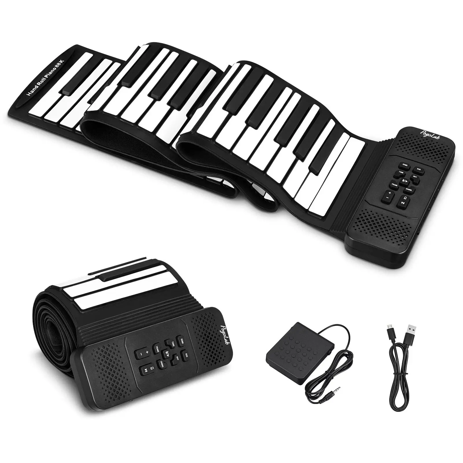 Pogolab 88 キーハンドロールアップピアノポータブル - Musical Instrument With Hand のレビューと価格
