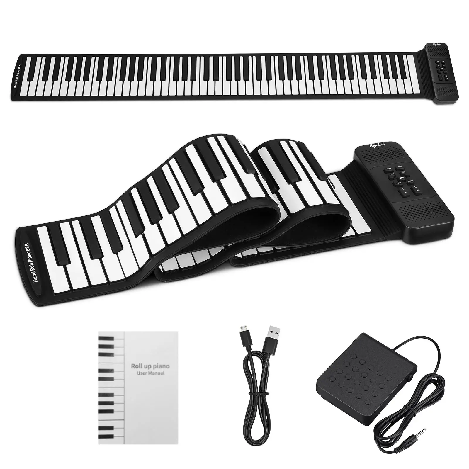 Pogolab 88 キーハンドロールアップピアノポータブル - Musical Instrument With Hand のレビューと価格