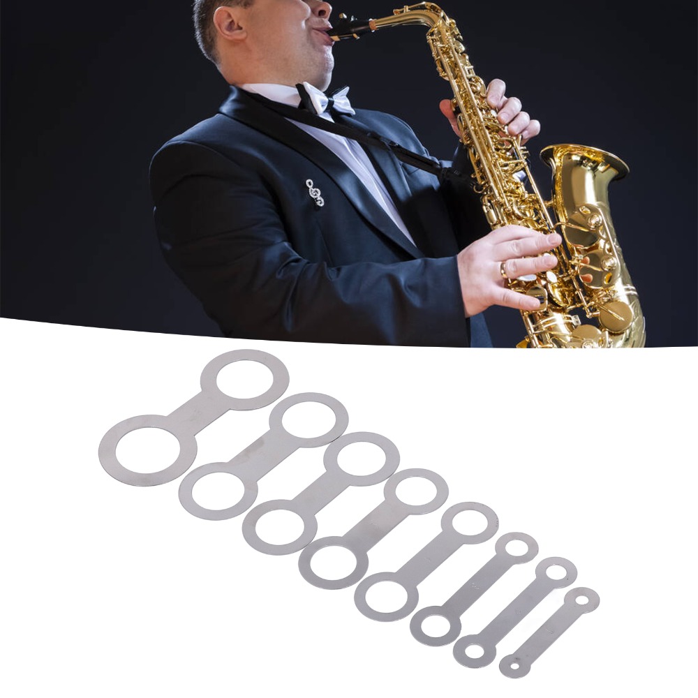 8個入りメタルサックスパッド修理キット ​ ​ 木管楽器用パ - Musical Instrument Oboe のレビューと価格
