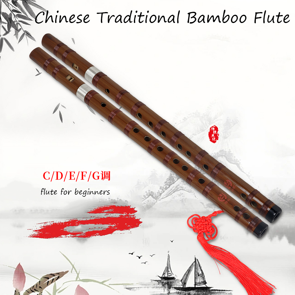 中国伝統竹笛 楽器 手作り プロ仕様笛 木管楽器 C D E - Shakuhachi Bamboo Flute のレビューと価格