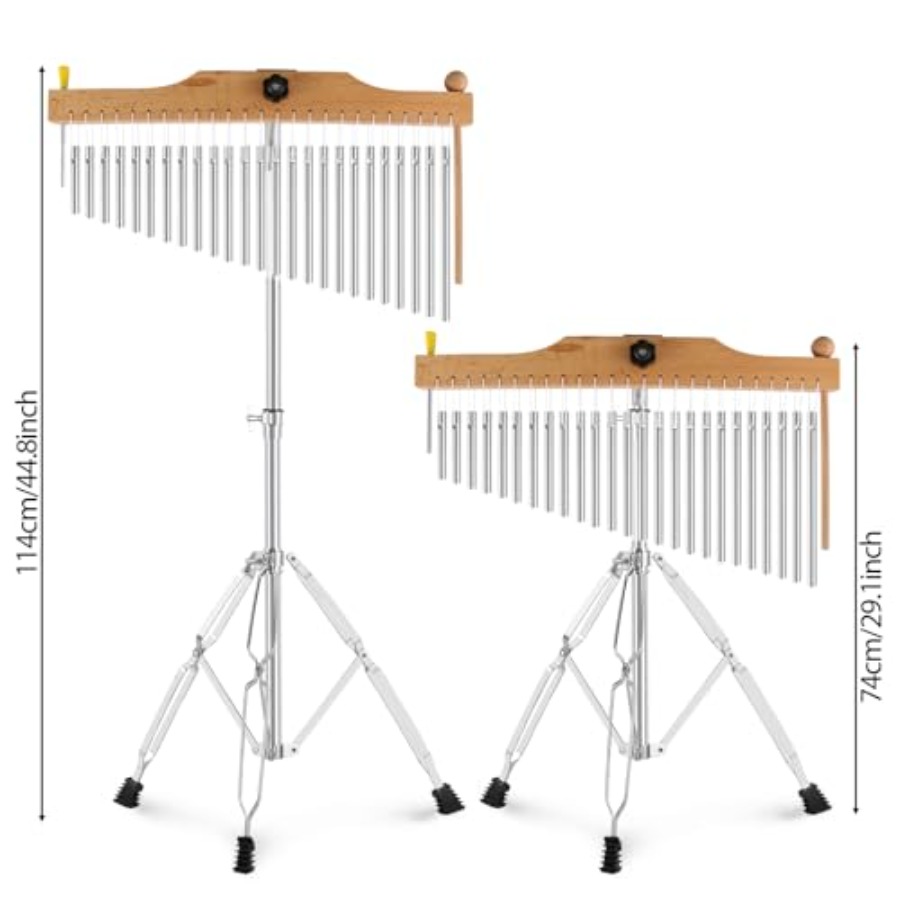 EASTROCK 25音チャイム楽器 打楽器 シングルローチ - Musical Instrument Chimes のレビューと価格