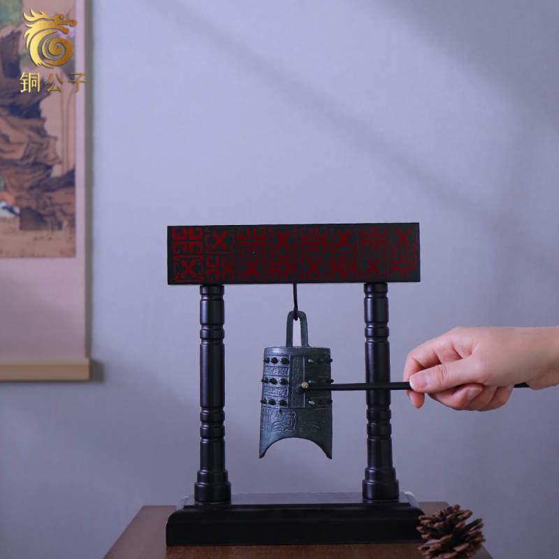 シングルフレームベルアンティークブロンズ古典楽器チャイム簡略 - Musical Instrument Chimes のレビューと価格