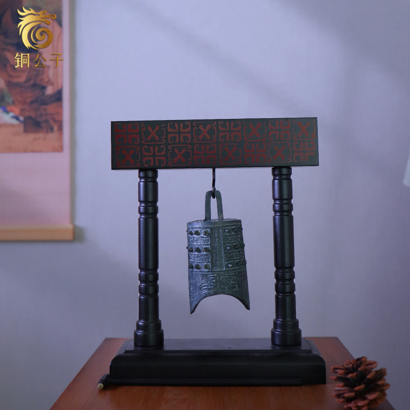シングルフレームベルアンティークブロンズ古典楽器チャイム簡略 - Musical Instrument Chimes のレビューと価格