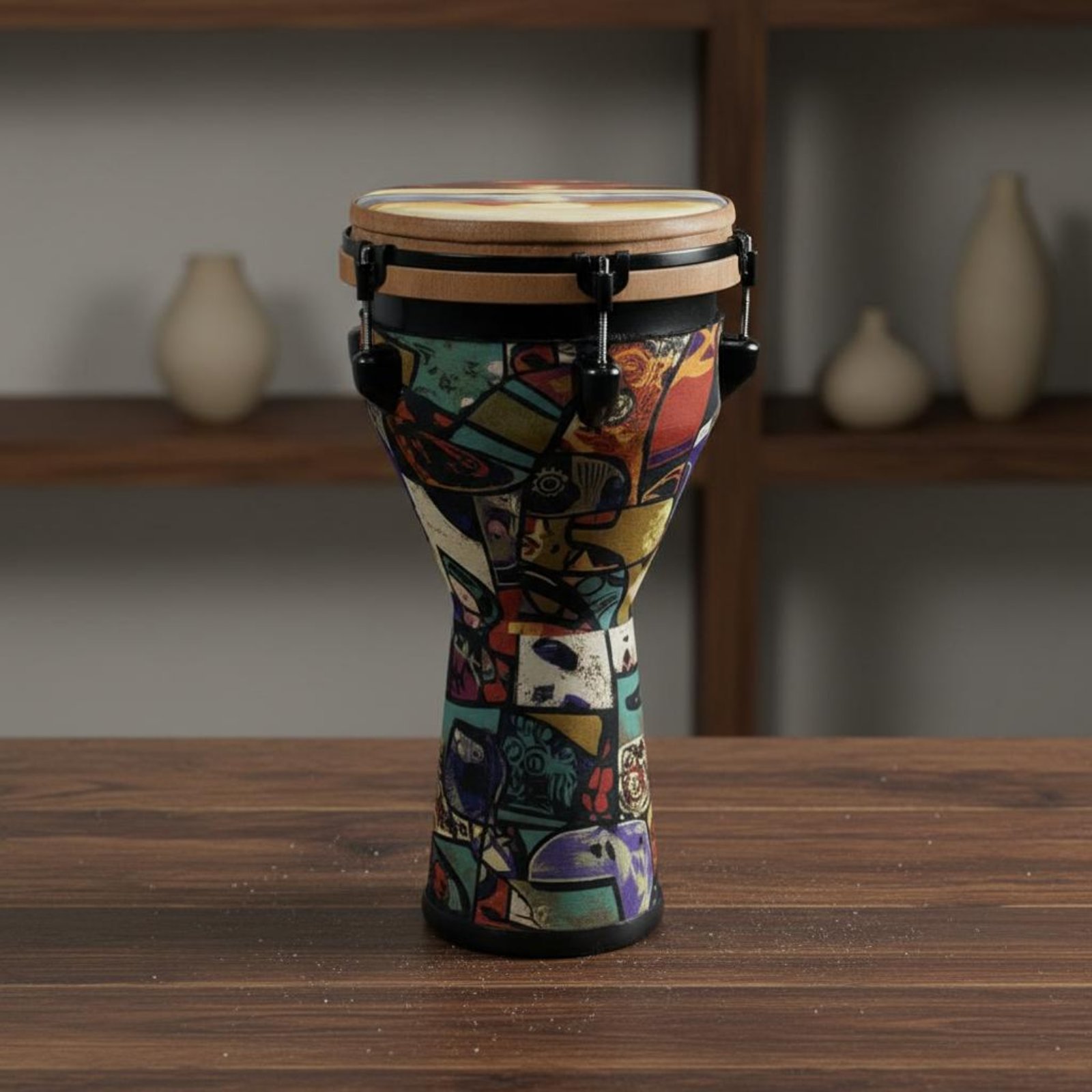 12 インチ ジェンベ ポータブル アフリカン ジェンベ ド - Djembe Hand Drum のレビューと価格