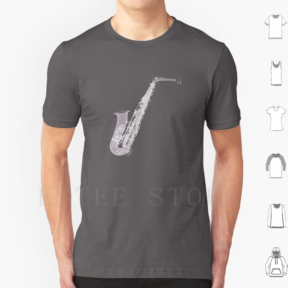 サックス-X 線 Tシャツ DIY ビッグサイズ綿 100% - Musical Instrument Image のレビューと価格