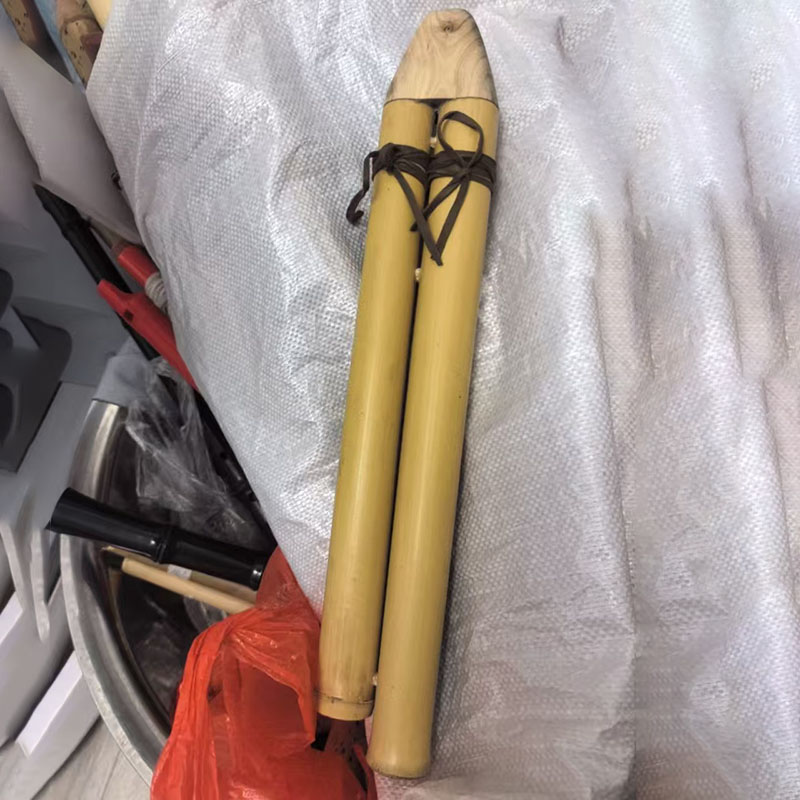 GAキー ダブルチューブフルート 手作り インド製 ダブルチ - Shakuhachi Bamboo Flute のレビューと価格