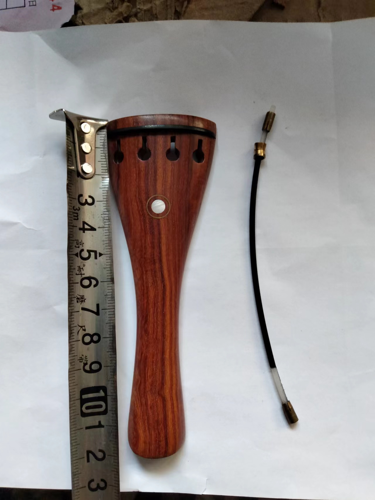 ビオラテールピース、ナイロンガット、ローズウッドまたはエボニ - Musical Instrument Viola のレビューと価格