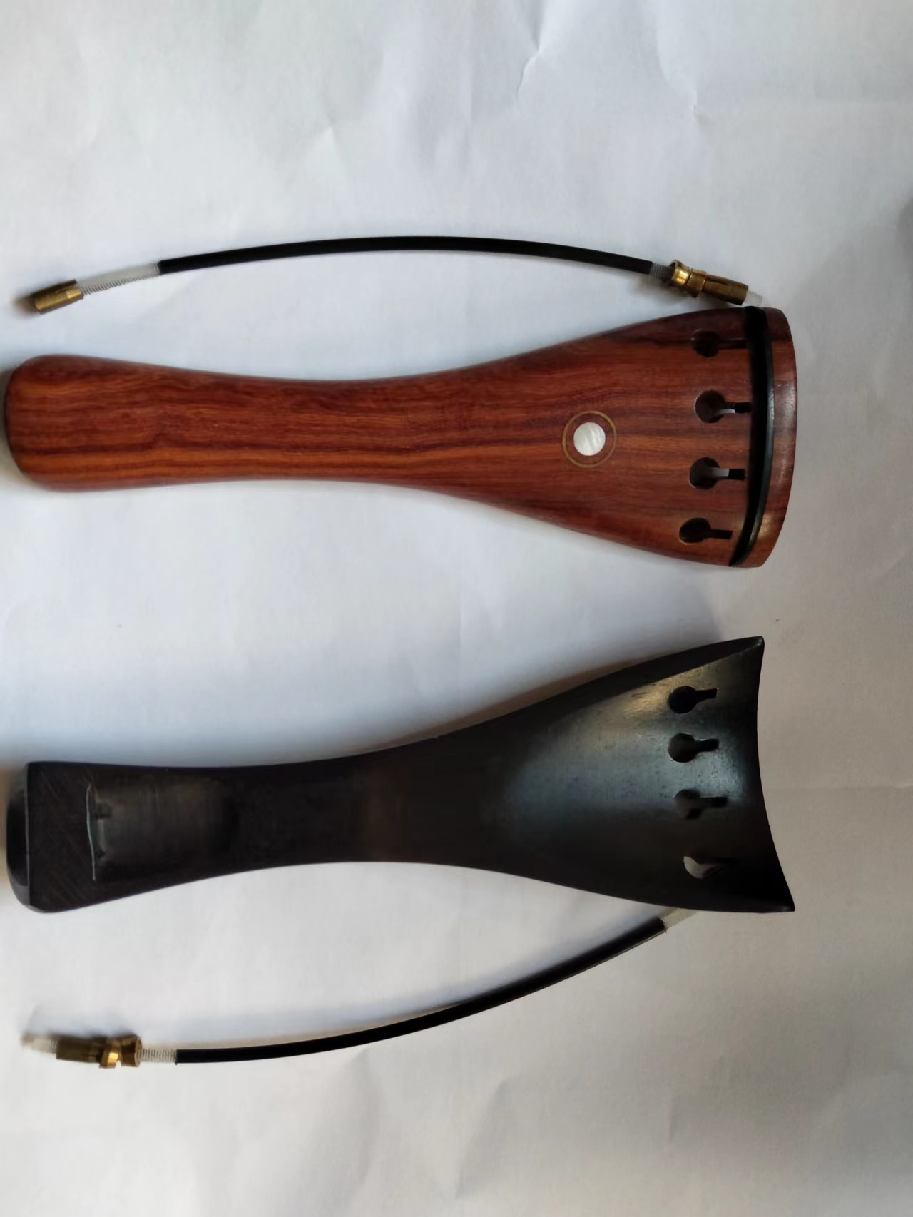 ビオラテールピース、ナイロンガット、ローズウッドまたはエボニ - Musical Instrument Viola のレビューと価格