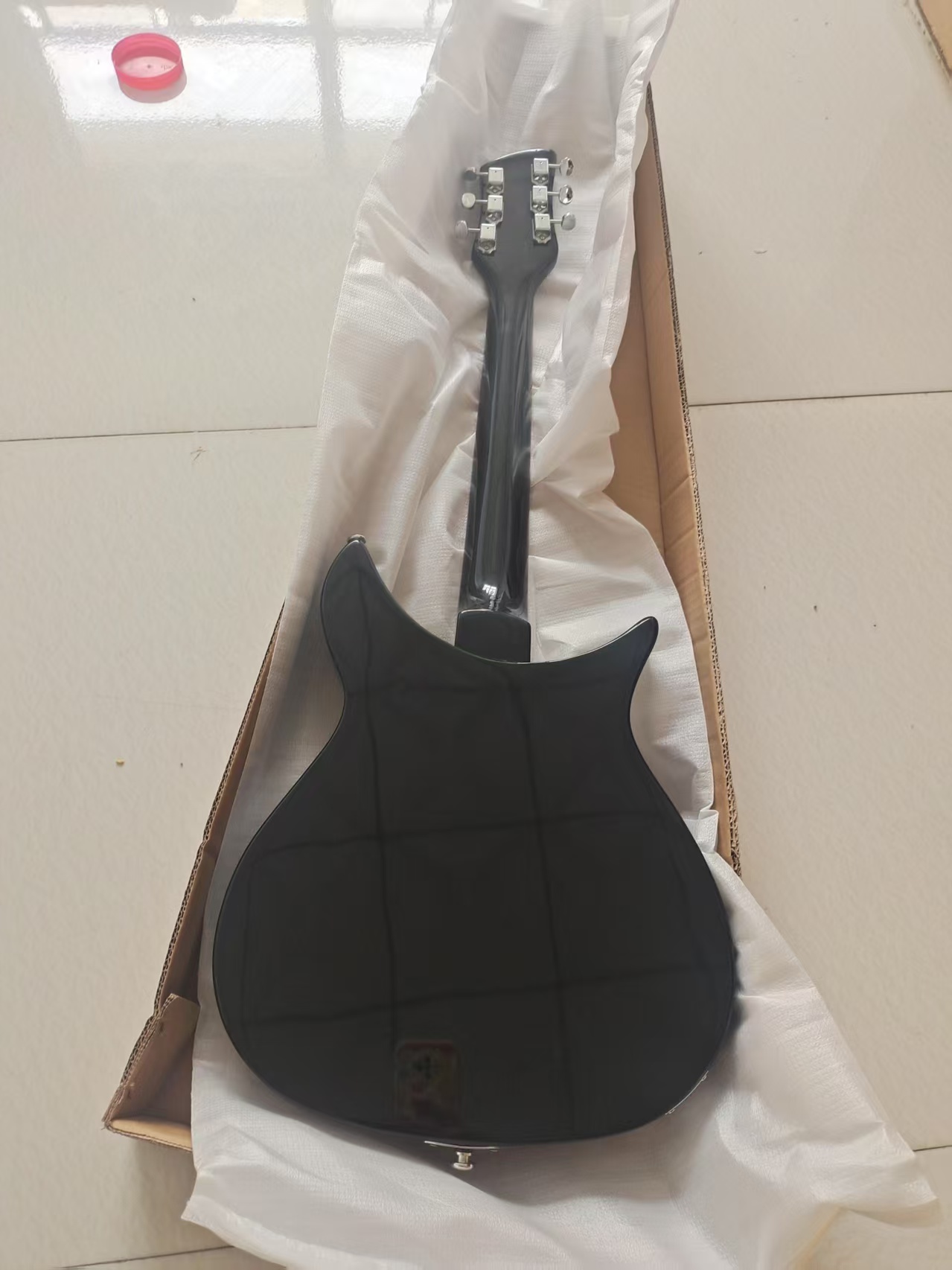 左手エレキギター 325 6 弦、黒色、3 ピースピックアッ - Dobro Resonator Guitar のレビューと価格