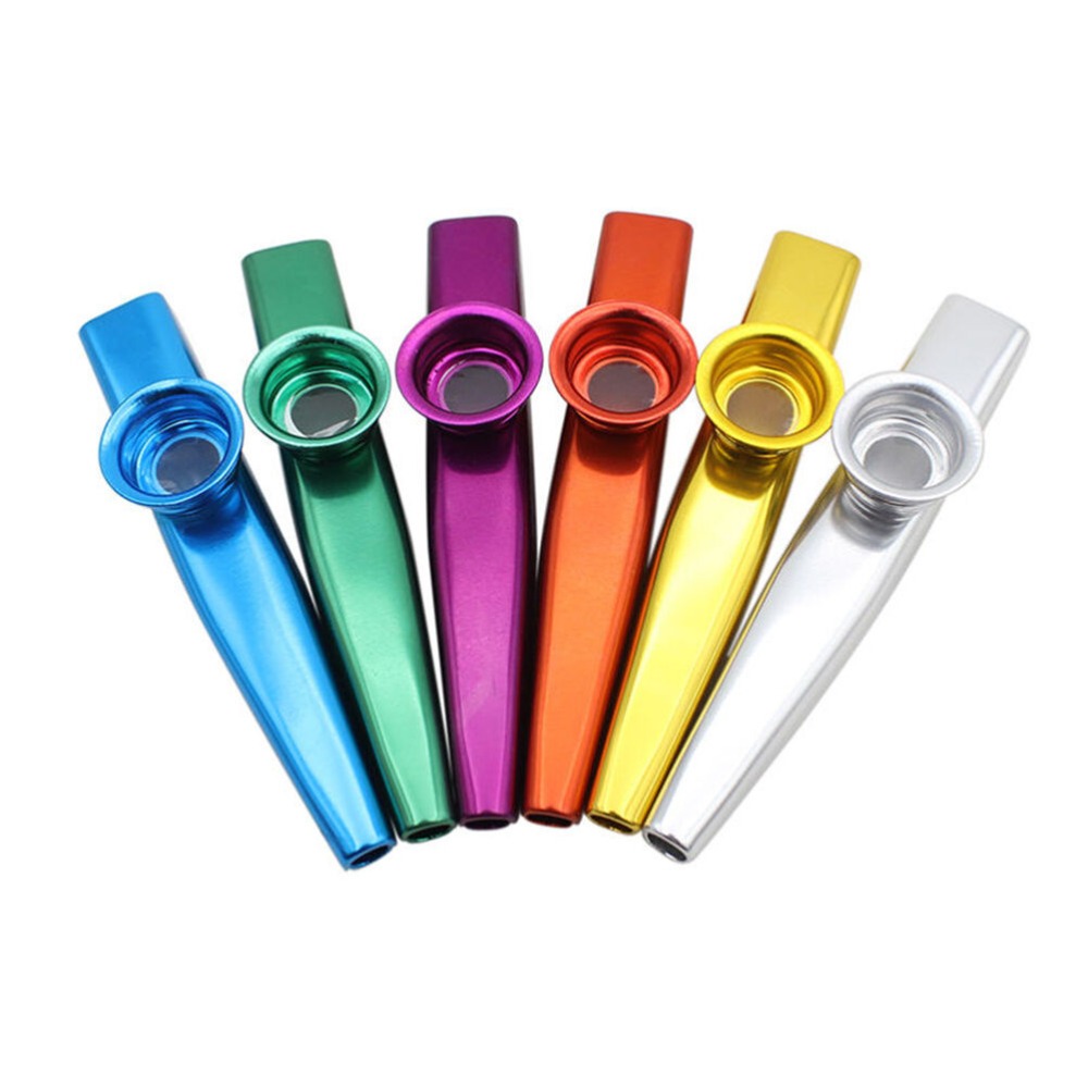 1 個の金属製カズー、音楽愛好家に適したプロの楽器、学びやす - Musical Instruments Easy のレビューと価格