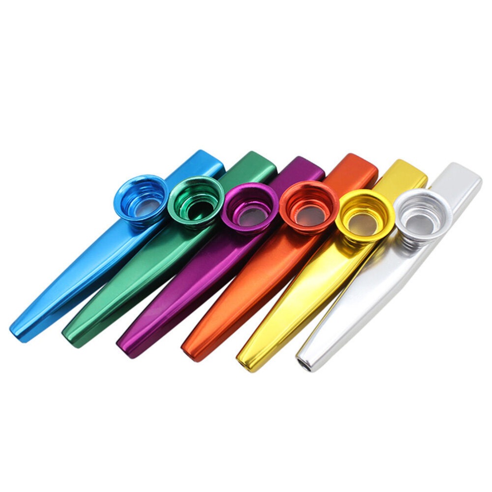 1 個の金属製カズー、音楽愛好家に適したプロの楽器、学びやす - Musical Instruments Easy のレビューと価格