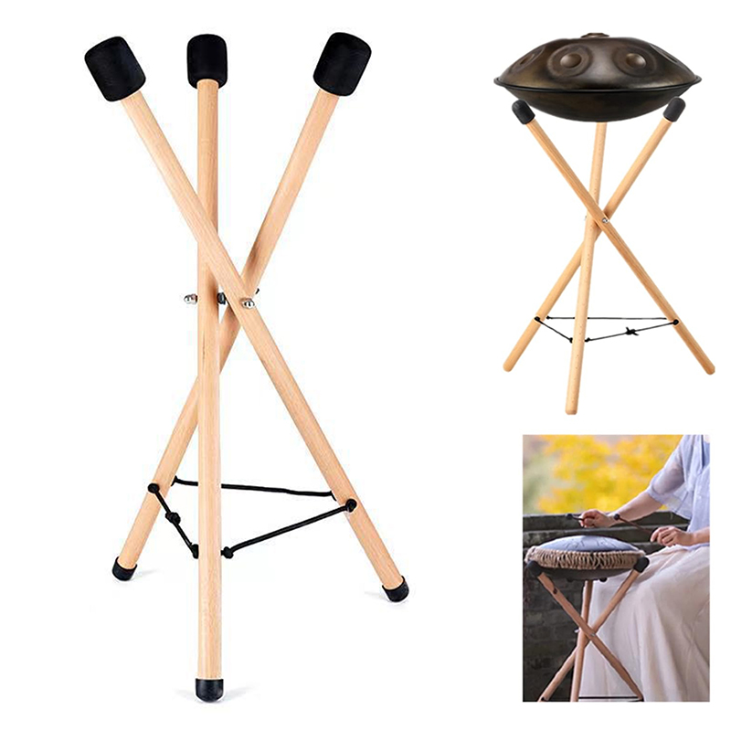 10-15インチのパーカッション楽器用調整可能な木製三角ドラ - Djembe Hand Drum のレビューと価格