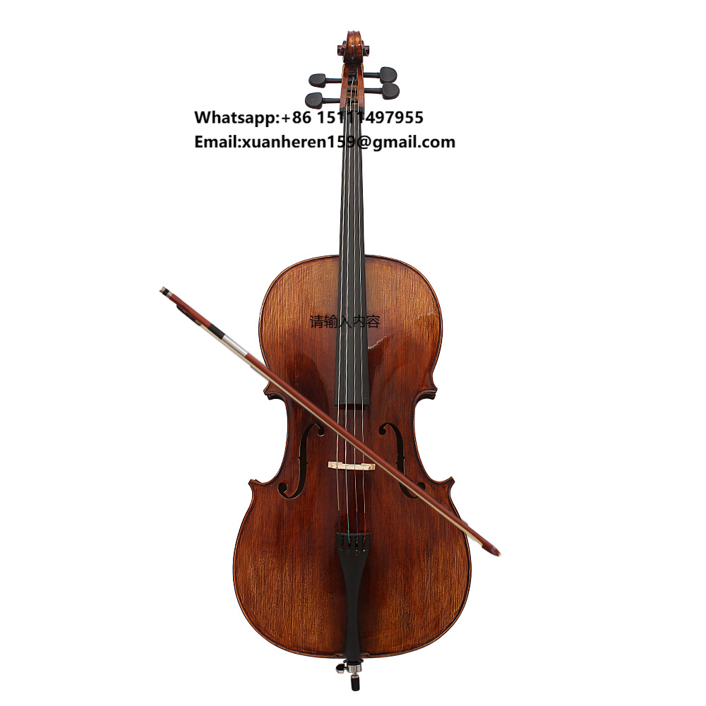 プロの外国貿易輸出楽器卸売演奏指導用アンティークカラータイガ - Musical Instrument Cello のレビューと価格