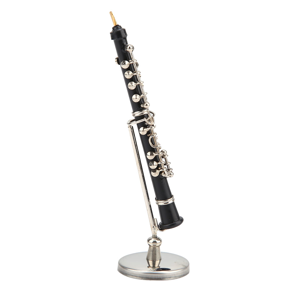 ミニチュア,金属製の楽器,装飾品,デスクの装飾 - Musical Instrument Oboe のレビューと価格