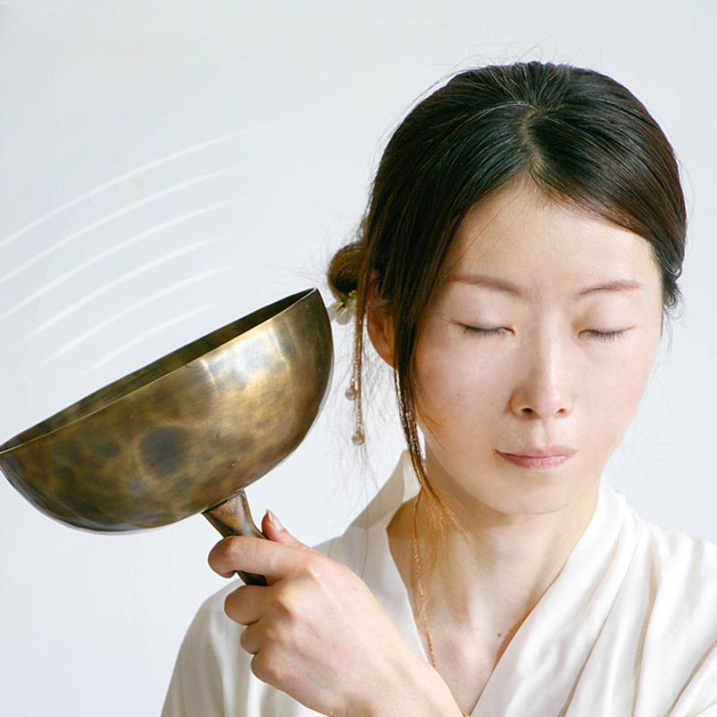 手作りのチベットのサウンドボウル,祈りの歌,瞑想,ヨガ,音楽 - Musical Instrument With Hand のレビューと価格