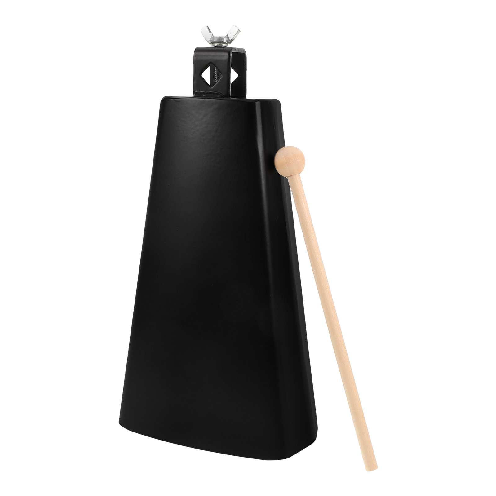 1セットの金属製カウベル楽器、スティック付き、軽量ハンドパー - Musical Instrument With Hand のレビューと価格