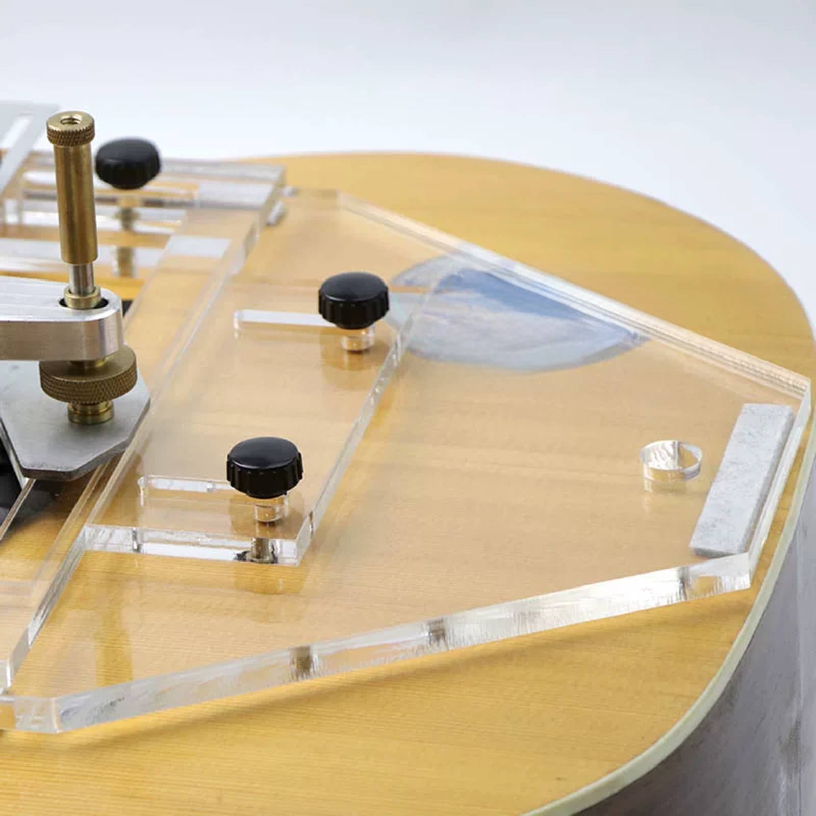 ブリッジスロッティングジグ 簡単な位置合わせサドルスロットテ - Musical Instruments Easy のレビューと価格