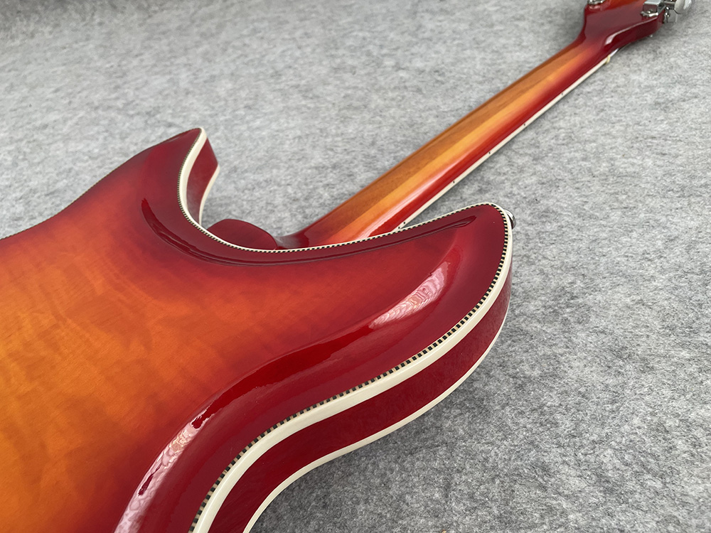 R字型テールピース付きエレキギター,12弦,チェリー,ゴール - Dobro Resonator Guitar のレビューと価格